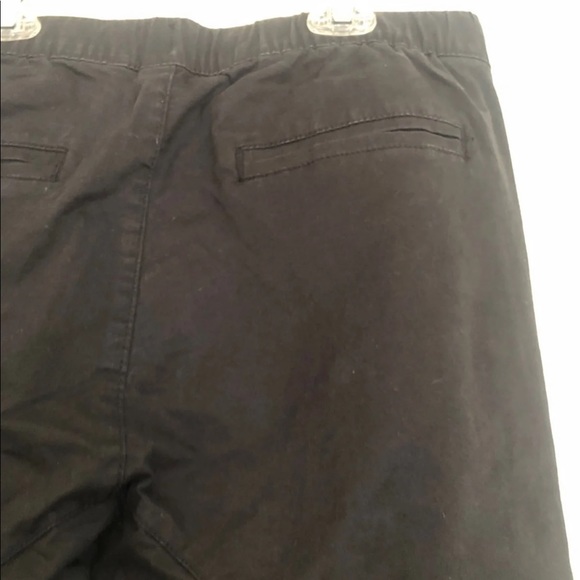 Men’s black drawstring joggers - Picture 6 of 7